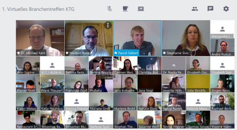 Digitales Branchentreffen