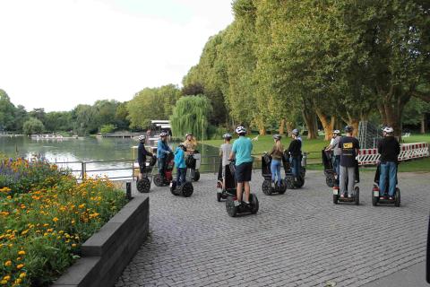 Der frühe Vogel fährt Segway: Zooführung einmal anders