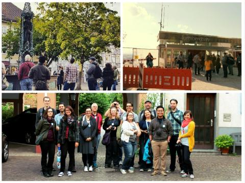 InstaWalk, der Erste - in Karlsruhe