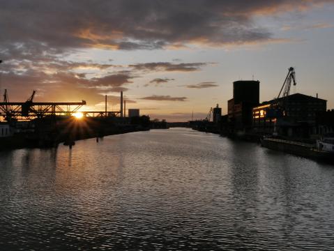 Instawalk im Rheinhafen