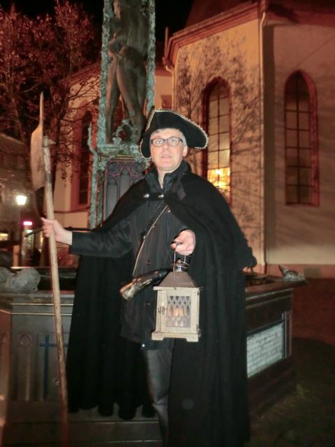 Nachtwächterrundgang durch den Stadtteil Durlach