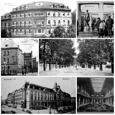 Zeitreise in Karlsruhe - Zeugen der Zeit