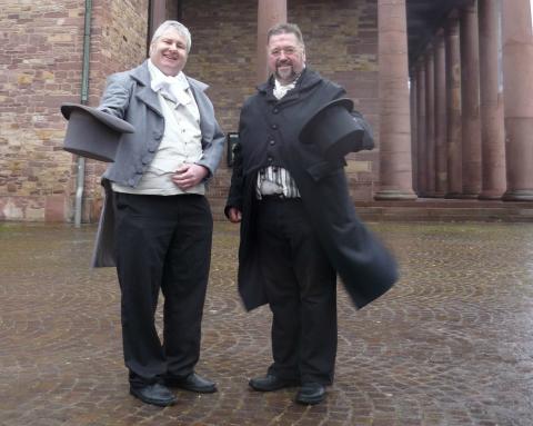 Promenade mit Weinbrenner quer