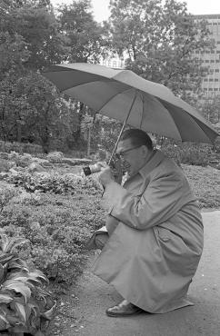 Fotograf bei der Bundesgartenschau