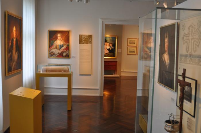 Blick in die Residenzstadt-Raum