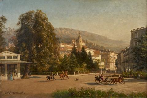 Zeichnung Baden-Baden_(c)Stadtmuseum1