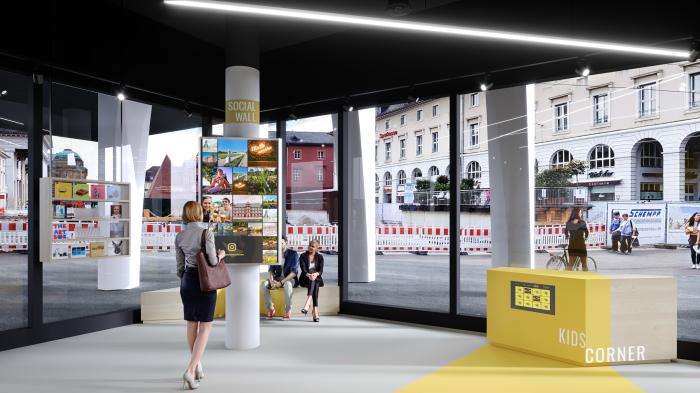 Social Wall #Schaufensterkarlsruhe