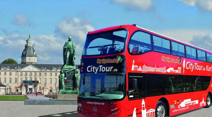 Doppeldeckerbus Karlsruhe