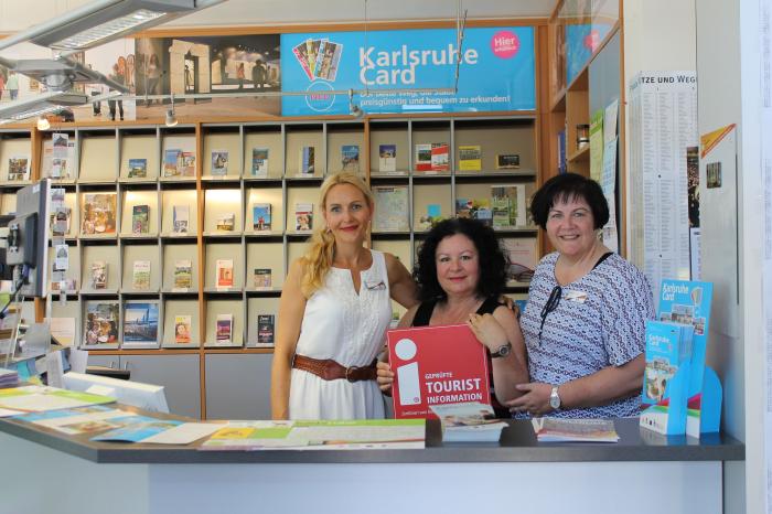 Zertifizierung Tourist-Information Karlsruhe