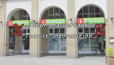 Räumungsverkauf Tourist-Information