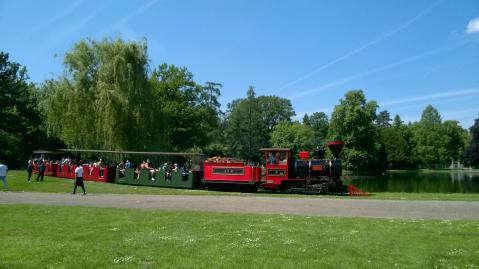 Schlossgartenbahn am See